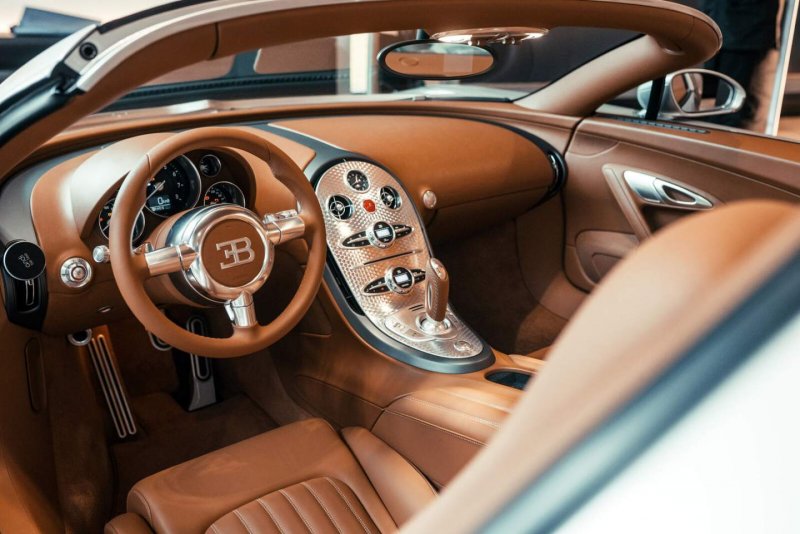 Bugatti Chiron руль