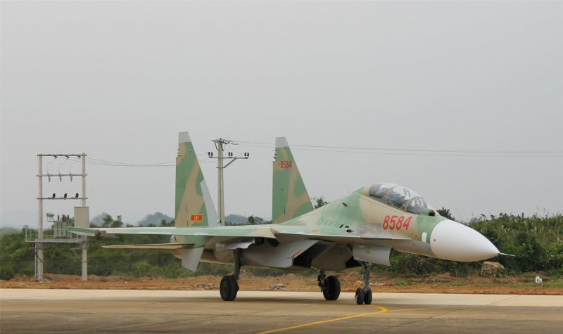 Су-27убк ВВС Вьетнама