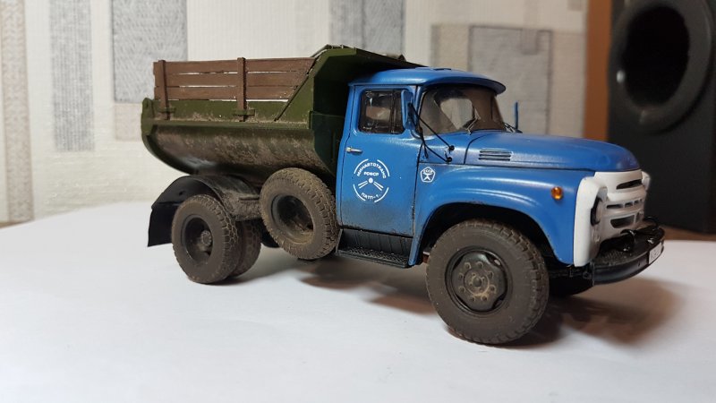 1/43 ЗИЛ-ММЗ-555 ранний