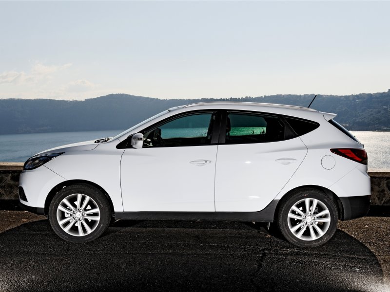 Hyundai ix35 белый