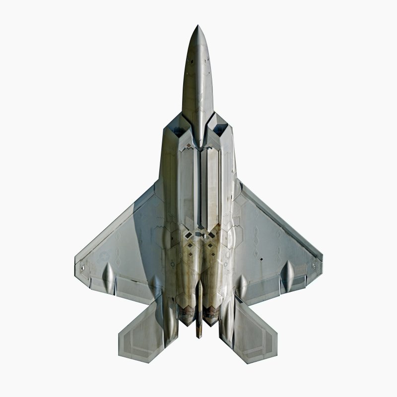 F-22 Raptor вид снизу