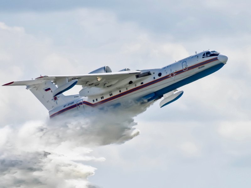 Многоцелевые самолеты-амфибии бе-200чс,