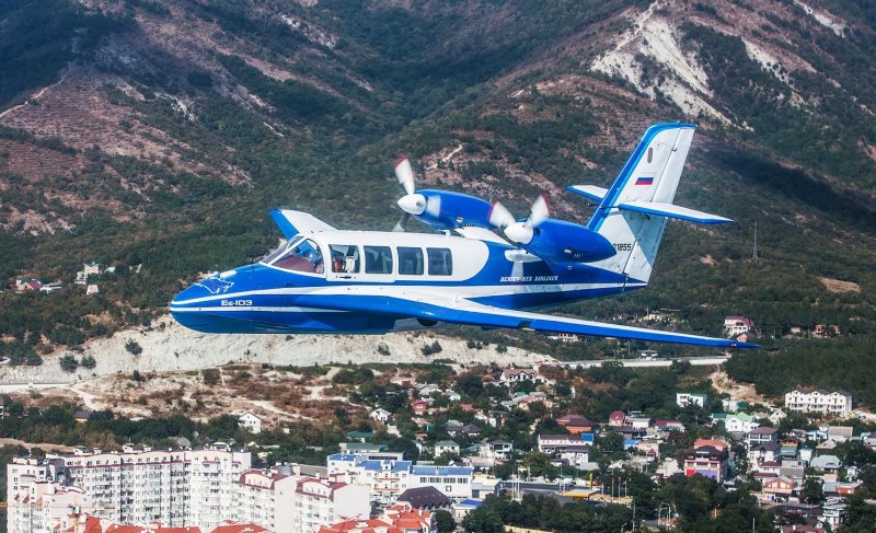 Самолёт-амфибия бе-200чс