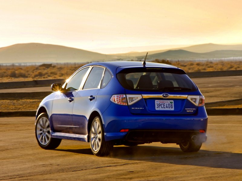 Subaru Impreza WRX STI 2008 салон