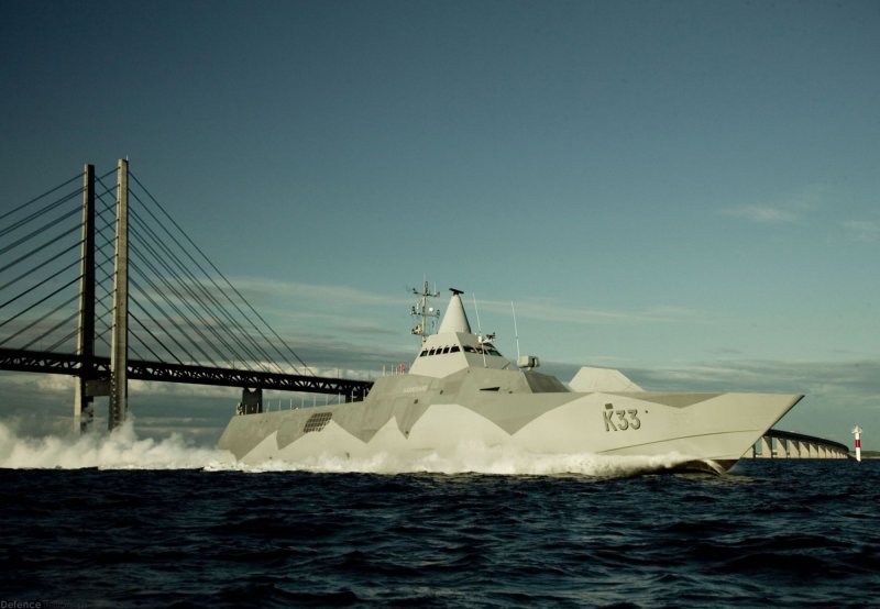Корвет ВМС Швеции k32 Helsingborg