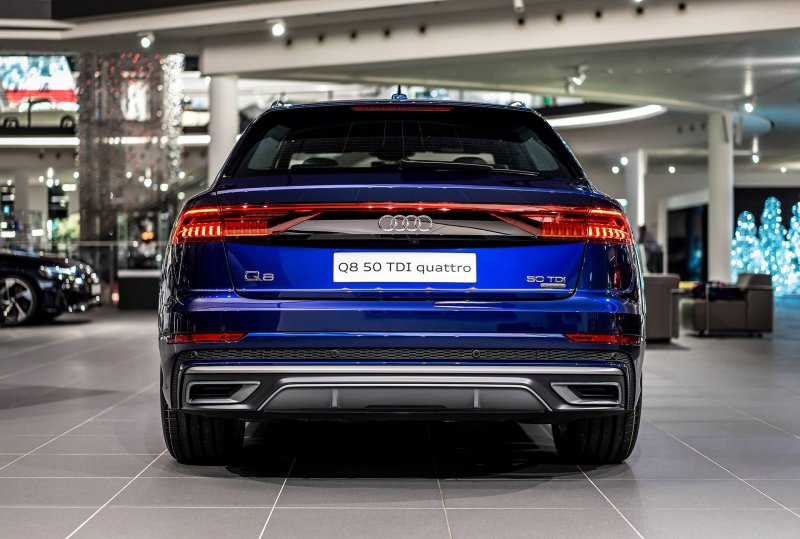 Audi q8 Navarra Blue