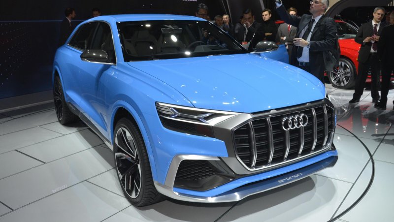 Audi q8 Galaxy Blue