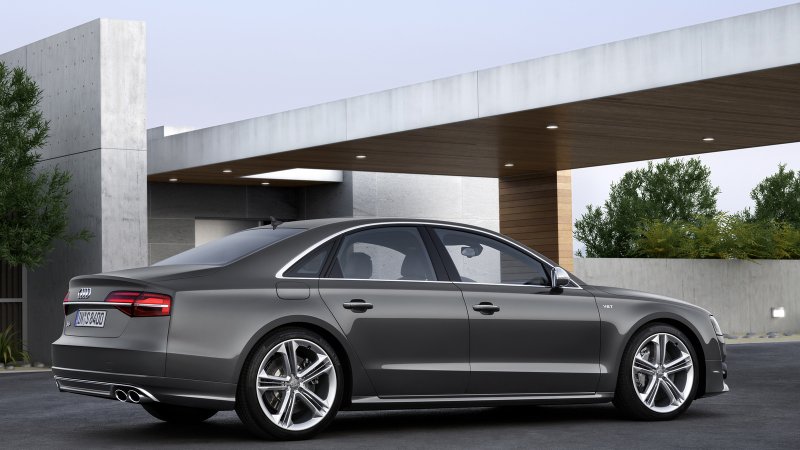 Audi s8 d4 Black Satin