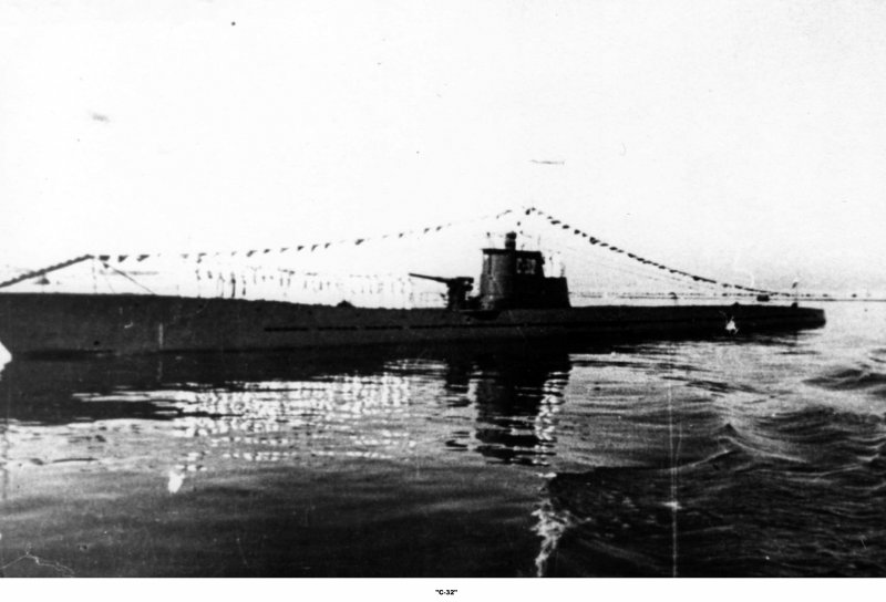 Немецкая подводная лодка u-66.