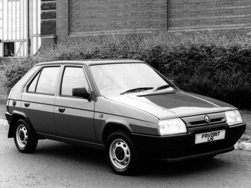 Шкода Фаворит 1989