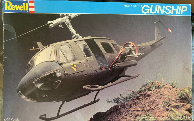 Bell uh-1h Gunship