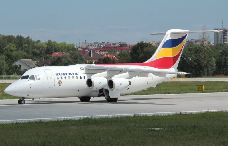 Bae 146 салон
