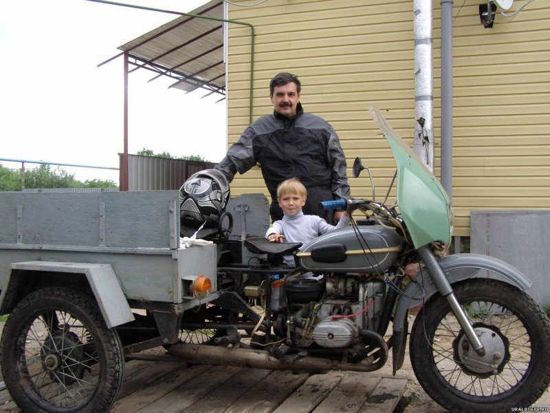 Мотоцикл Урал мг 350 грузовой
