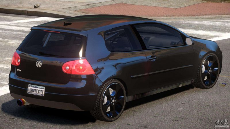 Golf GTI mk5 красный