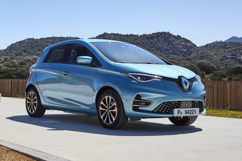 Renault электромобиль Zoe