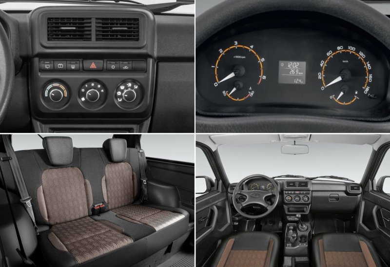 Lada 4x4 Bronto салон