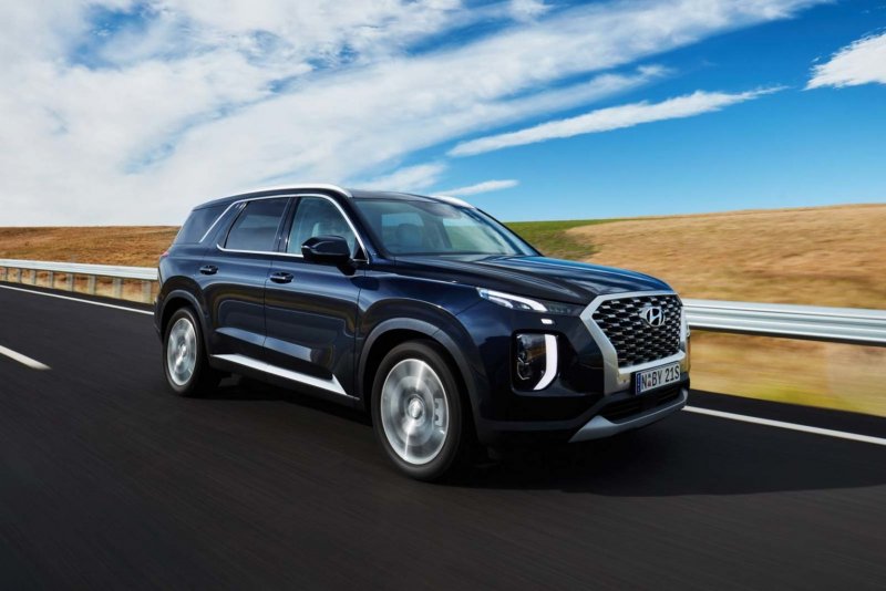 Hyundai Palisade 2021 белый