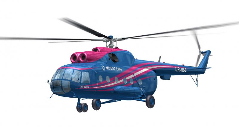 ВГА вертолет"ми-8" (80079)