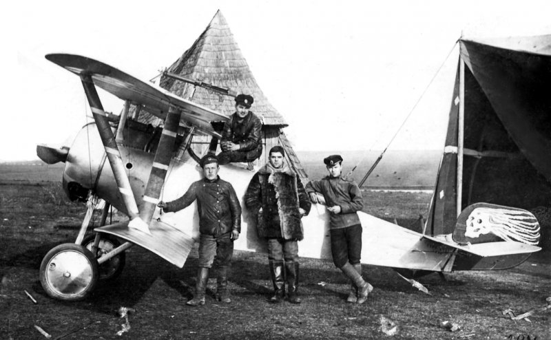 Самолет Ньюпорт 1914 года