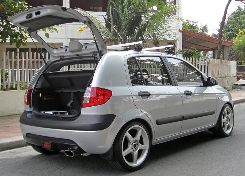 Hyundai Getz 2008 тюнинг