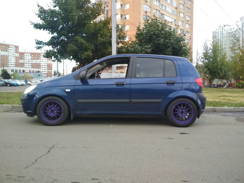 Hyundai Getz ангельские глазки