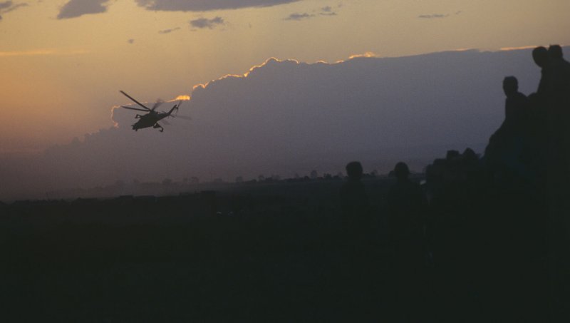 Граница Таджикистан вертолёт