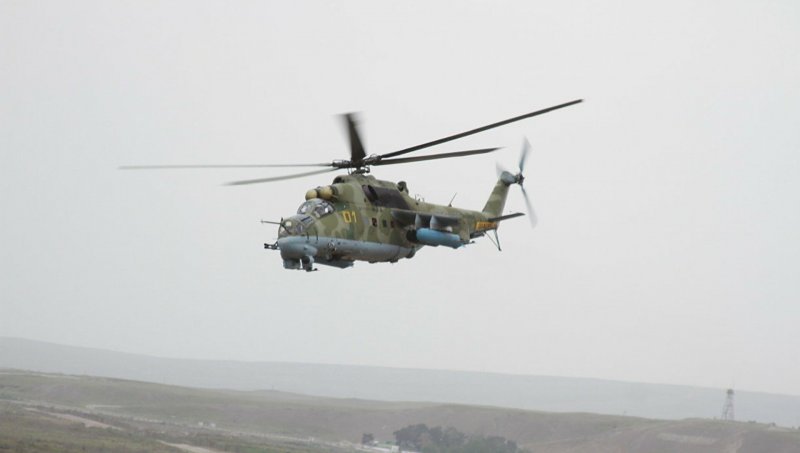 Вертолет ми 24в Таджикистане
