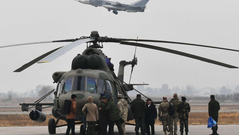 Ми 8 в Таджикистане