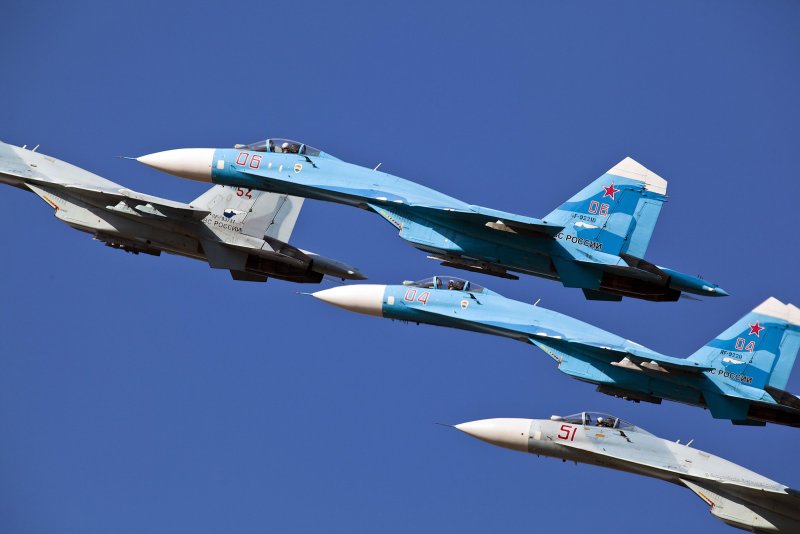 Су-27уб русские Витязи кабина