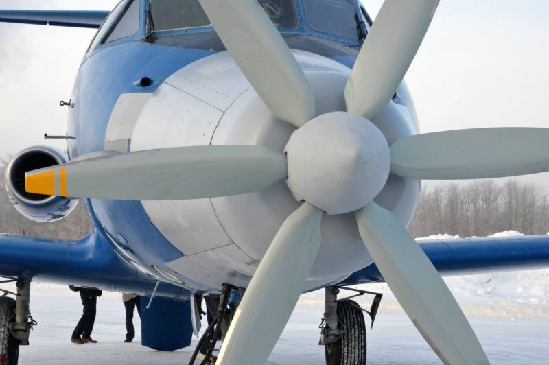 Як-40 с электродвигателем Макс 2021