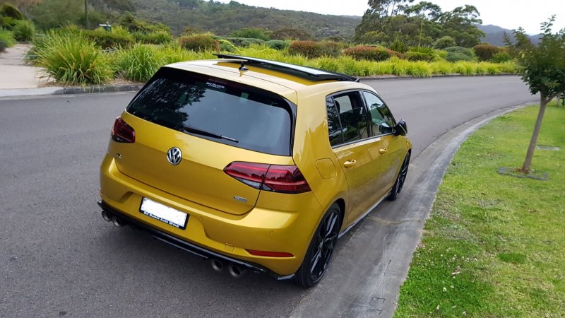Golf mk7 желтый