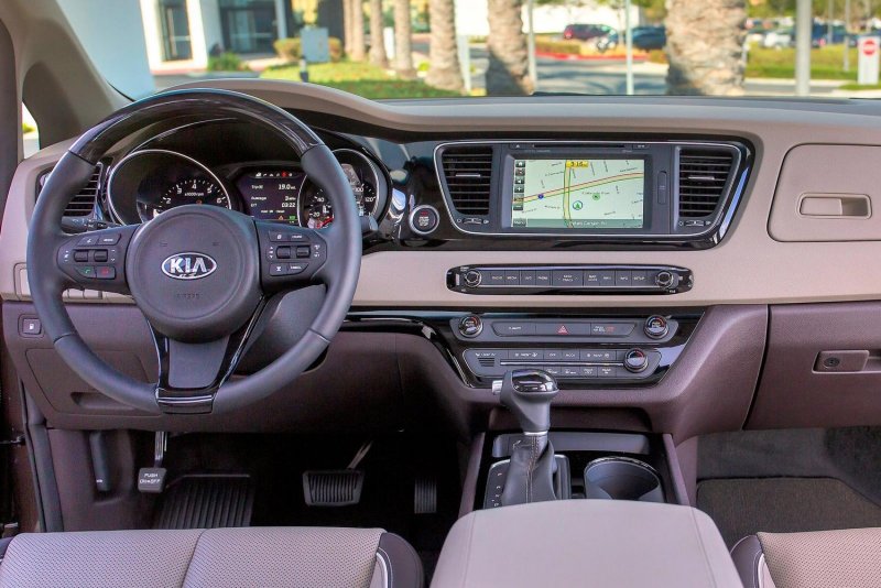 Kia Carnival 2015 салон