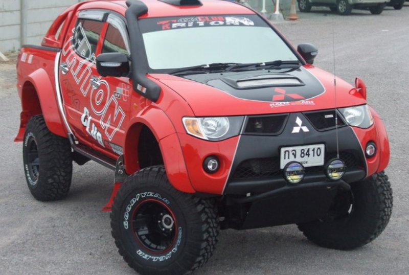 Mitsubishi l200 off Road Tuning