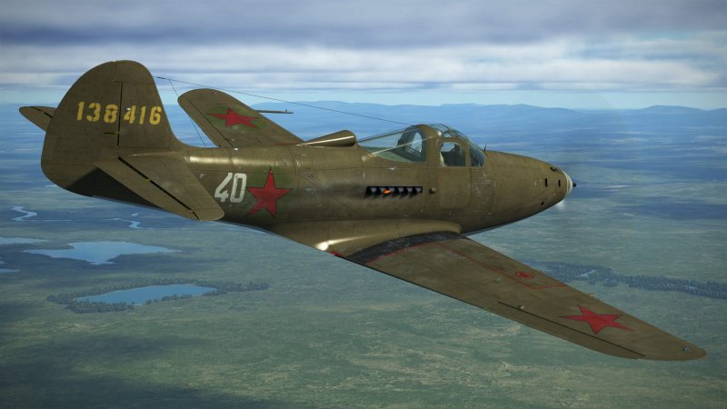 Bell p-39 Airacobra Покрышкина