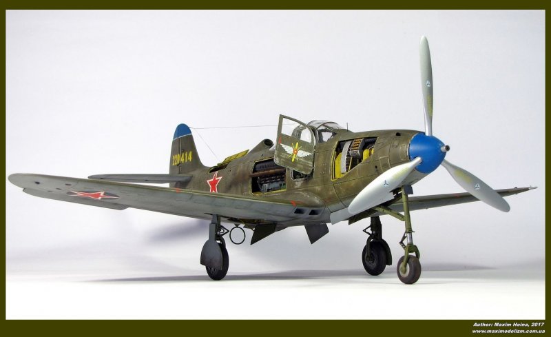Kh32013 Kitty Hawk 1/32 самолет p-39q