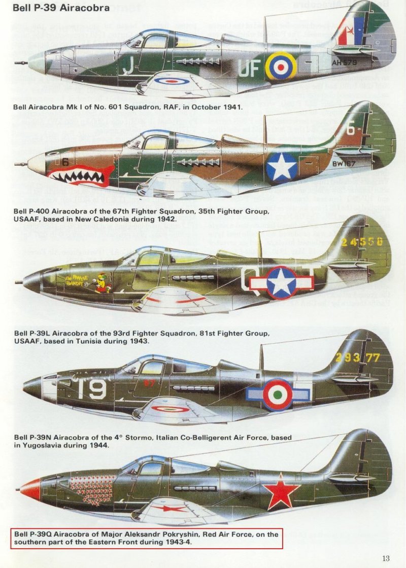 Bell p-39 Airacobra