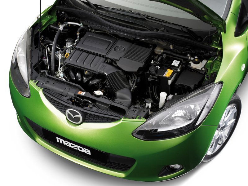 Mazda 2 Demio 2008 мотор