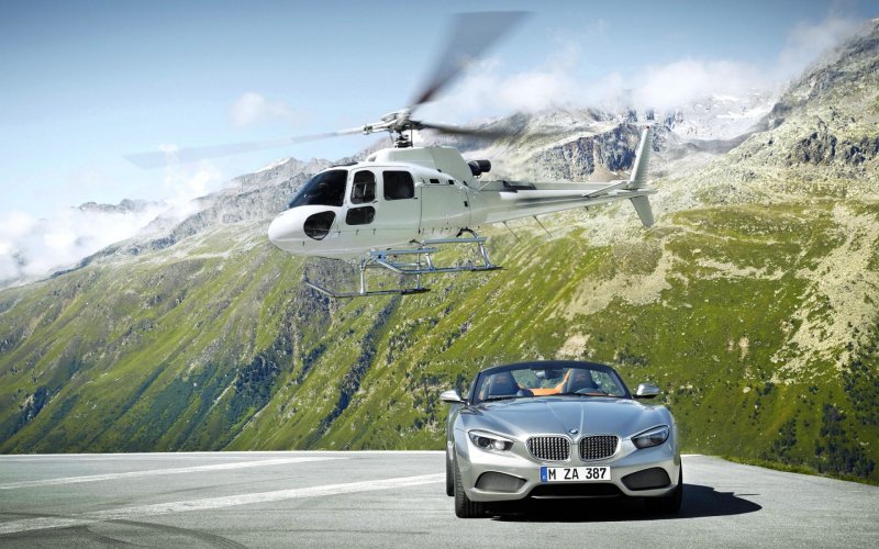 BMW И вертолет
