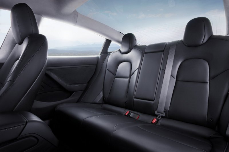Tesla model 3 Interior