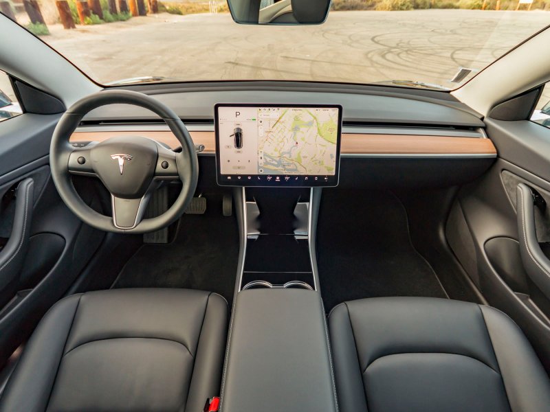 Tesla model 3 Interior