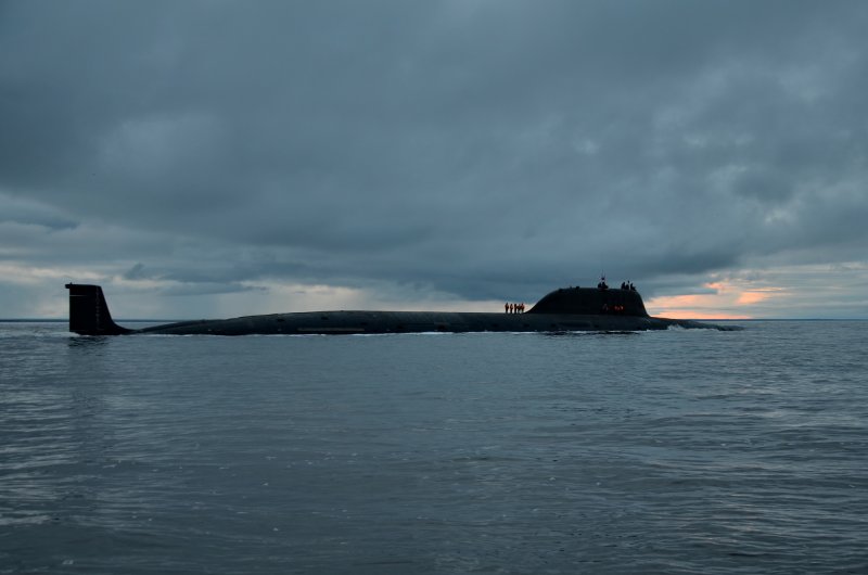 Российская подводная лодка в Нью Йорке видео