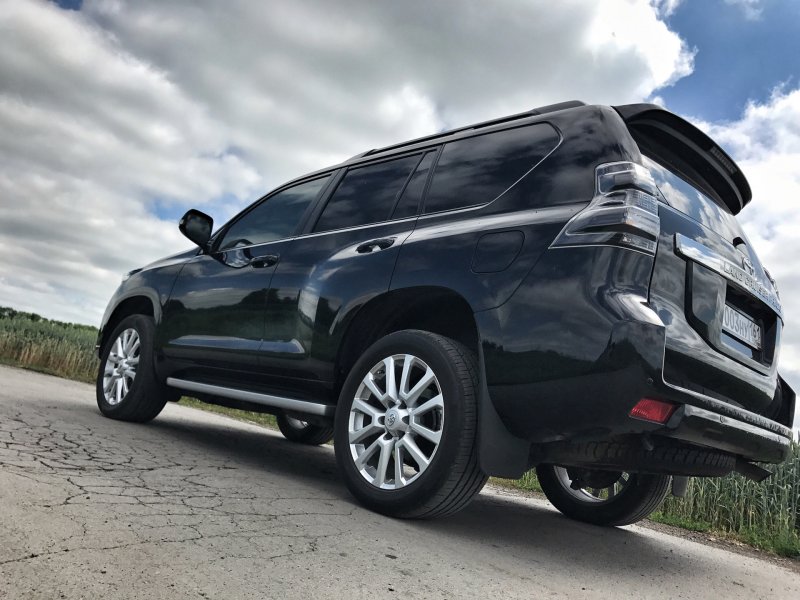 White Prado 150 Tuning