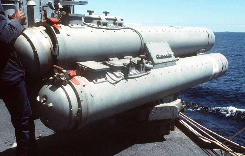 MK 32 Mod. 9 Torpedo tubes