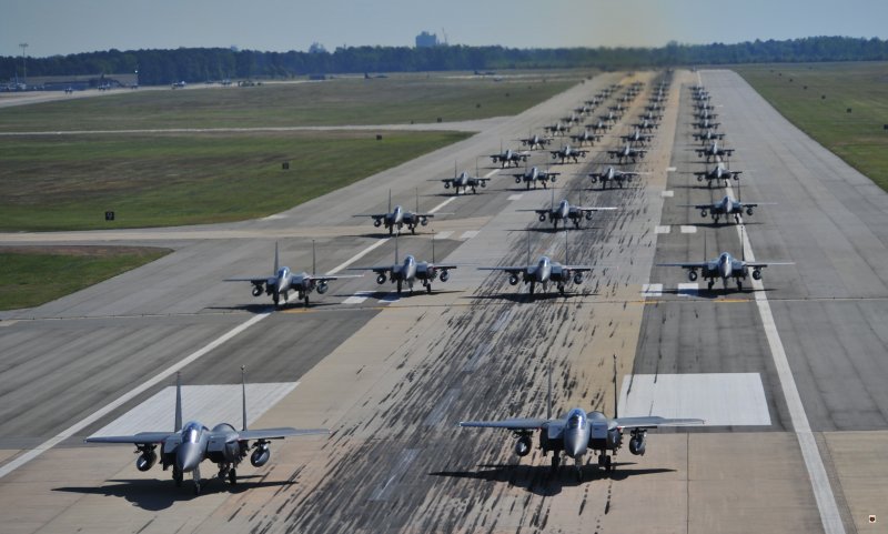 F-35 США на ВПП