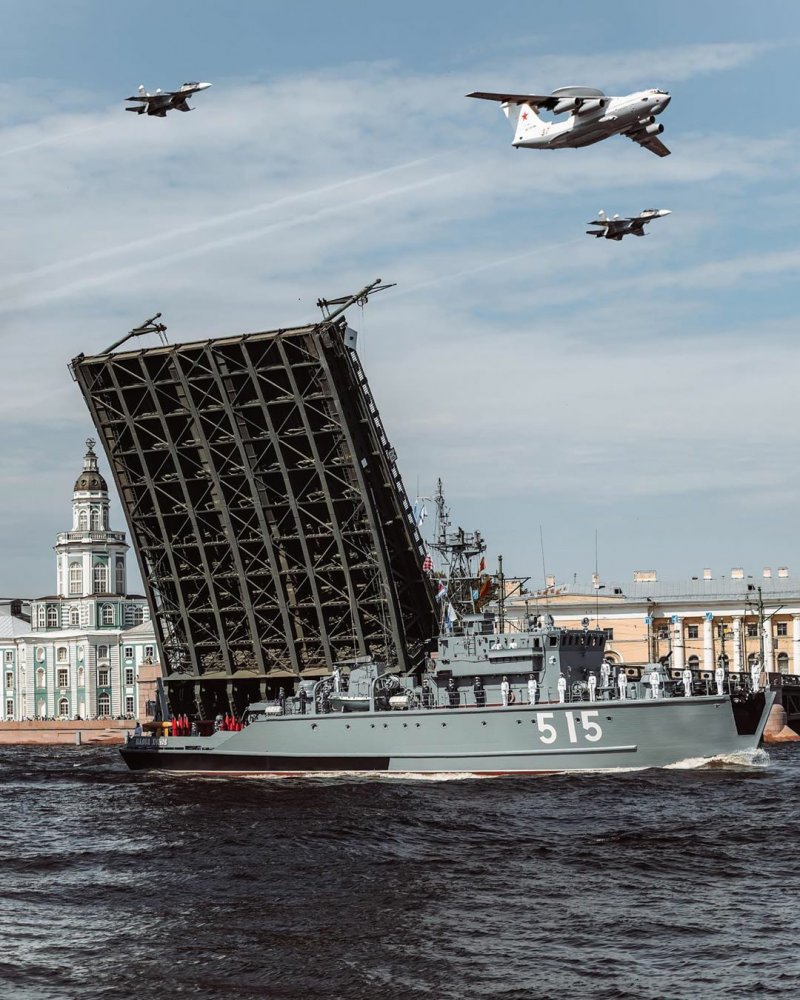 Парад ВМФ В Питере