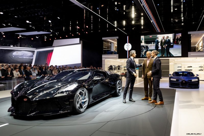 Bugatti la voiture noire салон