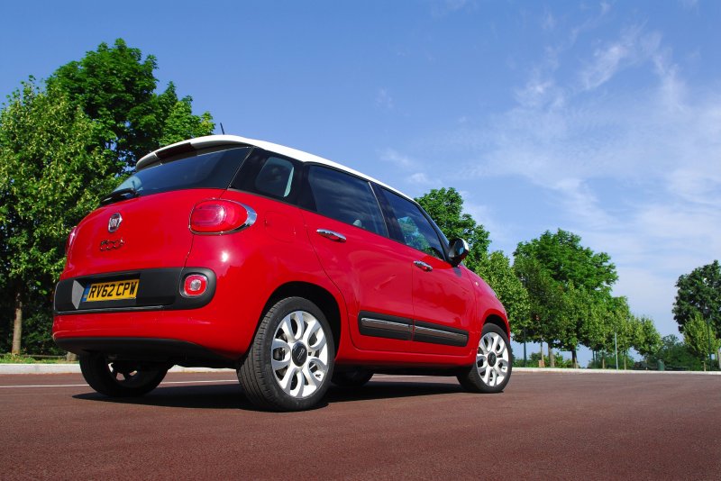 Fiat l500 Bashment Blue