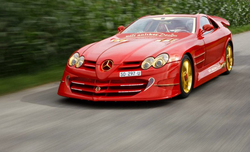 Mercedes-Benz SLR MCLAREN 999 Red