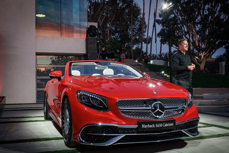 Мерседес» — кабриолет Mercedes-Maybach s 650 Cabriolet