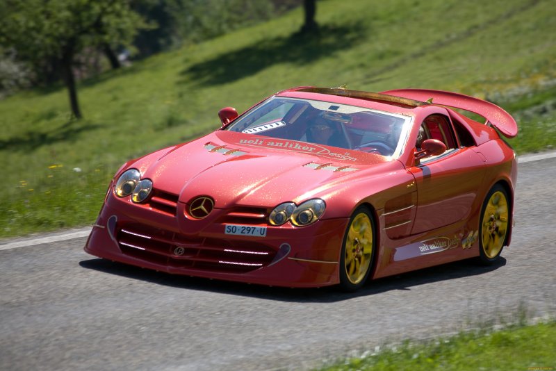 Mercedes-Benz SLR MCLAREN 999 Red Gold Dream